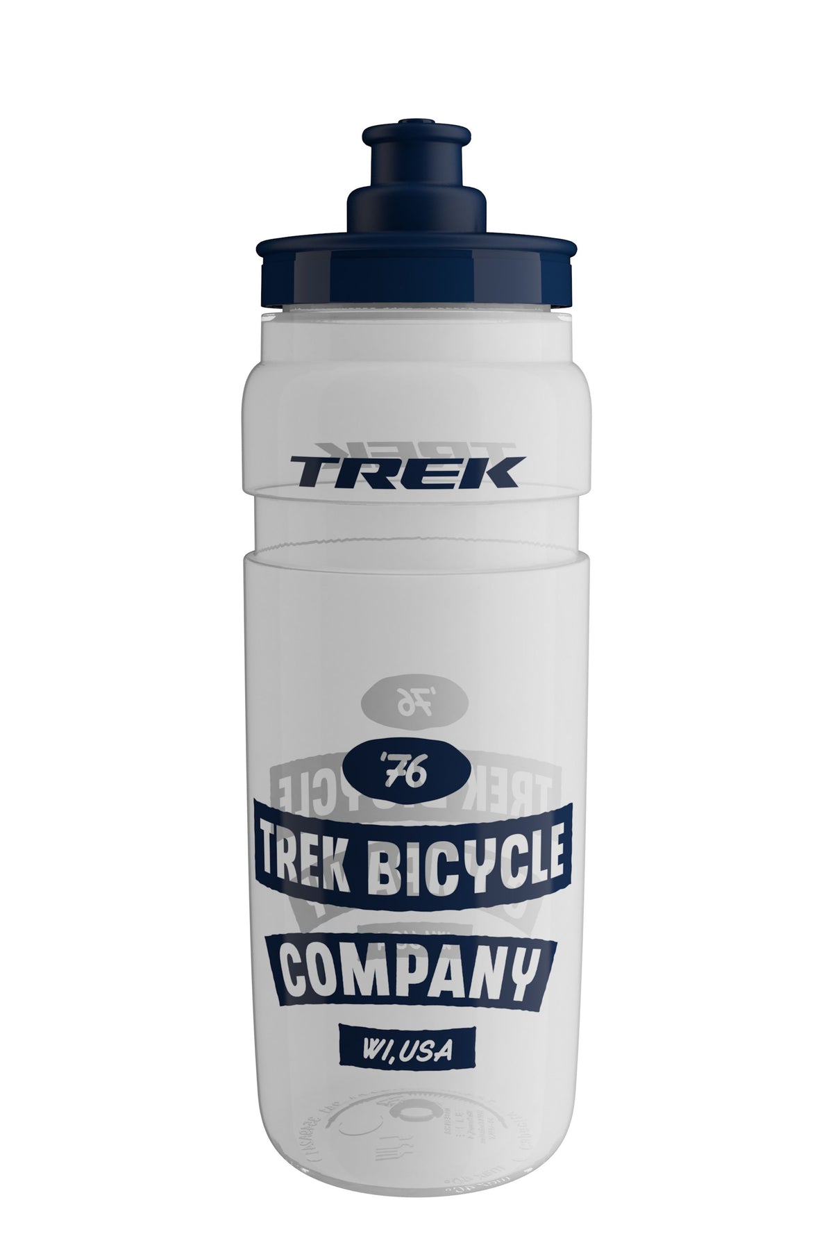 BidĂłn Trek Fly 750ml Dark Blue/Clear