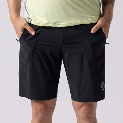 Pantalón Corto MTB Scott Vertic Pro SL Hombre Negro #4