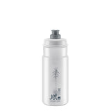 Fľaša na vodu Elite Jet Sugar Cane Transparent/Logo Grey