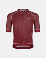 Pas Normal Studios Mechanism pánsky dres s krátkym rukávom Burgundy