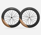 Oquo Juego Ruedas Carretera RA80LTD CS Sram XDR Metallic Cinnamon Matt