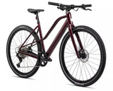 Elektrické Bicykle Orbea Vibe Mid H10 2024 Metallic Burgundy Red Gloss
