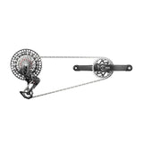 Sram XX SL T-Type Eagle AXS Electronic Group DUB Pod DM 175mm 34t 1x12s Black