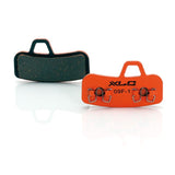 Xlc BP-O22 Sada brzdových platničiek Organické/Oceľ Hayes Stroker Ace Orange