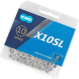 KMC X-10 SL Reťaz 114 článkov 10s Chrome