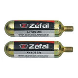 Blister 2 Zefal CO2 25g Skrutkové Kartuše