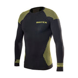 Biotex Hightech Seamless Base Layer Shirt čierna/žltá