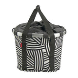 Klickfix Zebra Front Bag 15L 35x28x26cm Black/White