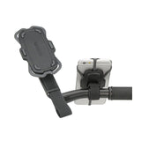 Klickfix Universal Rotating Velcro Smartphone Holder Black