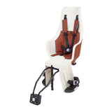 Bobike Exclusive Maxi+ Detské Sedadlo na Bicykel Montované na Rám Cinnamon