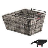 Klickfix Structura GT Clip Zadný košík pletený 18L 44x24x20cm sivý