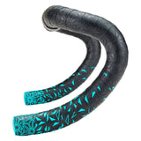 Supacaz Super Sticky Kush Star Fade Stars Black/Sky Blue Omotávka riadidiel