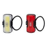 Zefal Vision Sada svetiel predné F20 zadné R20 USB Biela/Červená