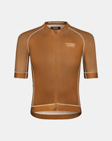 Pas Normal Studios Mechanism pánsky dres s krátkym rukávom Dusty Brown