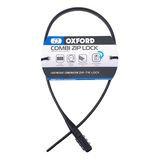 Lankový zámok Oxford Combi Zip Black