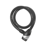 Lankový zámok OXC Hoop 15 0.8mx15mm čierny
