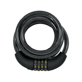 Lankový zámok Oxford Combi Coil12 1.5mx12mm čierny